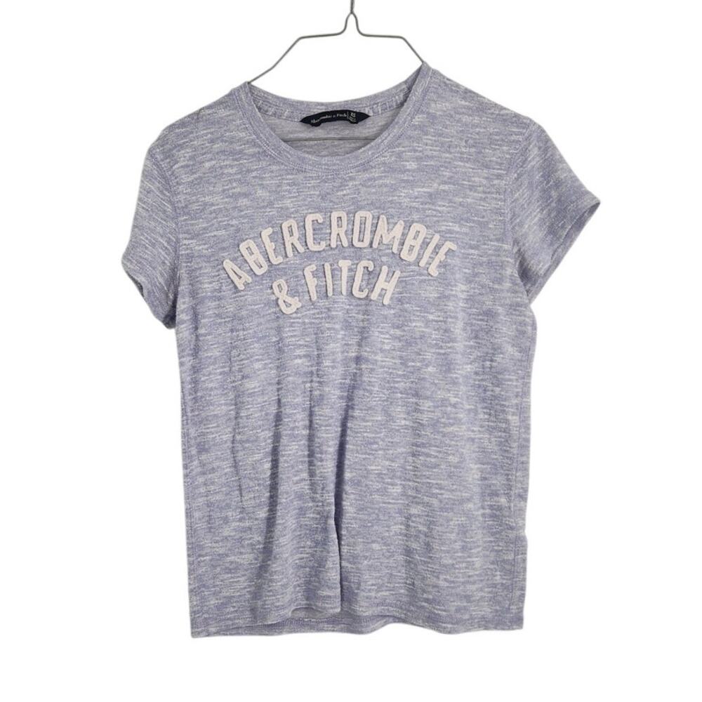 Abercrombie and Fitch Blue Short Sleeve T-Shirt Womens Size Extra Small XS